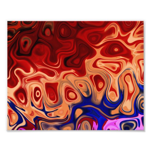 Gefühl Leben: Abstrakt Art. 3 Fotodruck (Vorne)