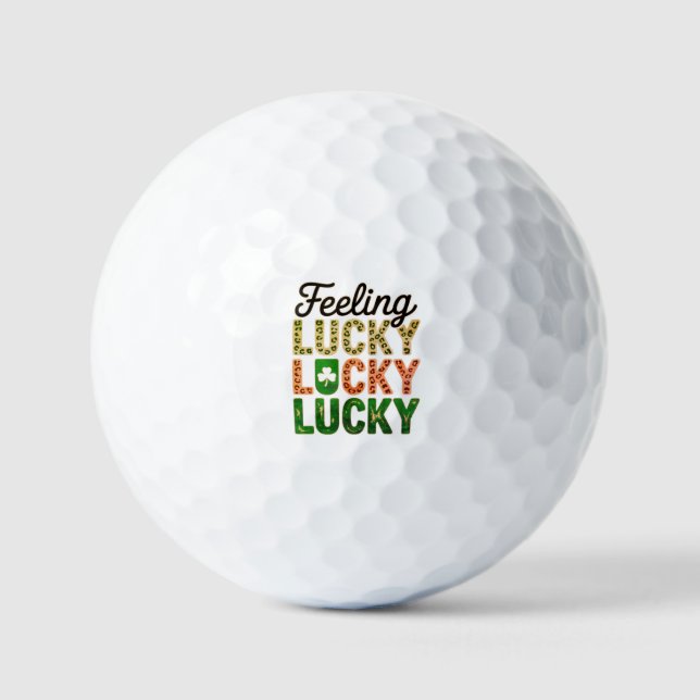 Gefühl Lucky Golfball (Vorderseite)