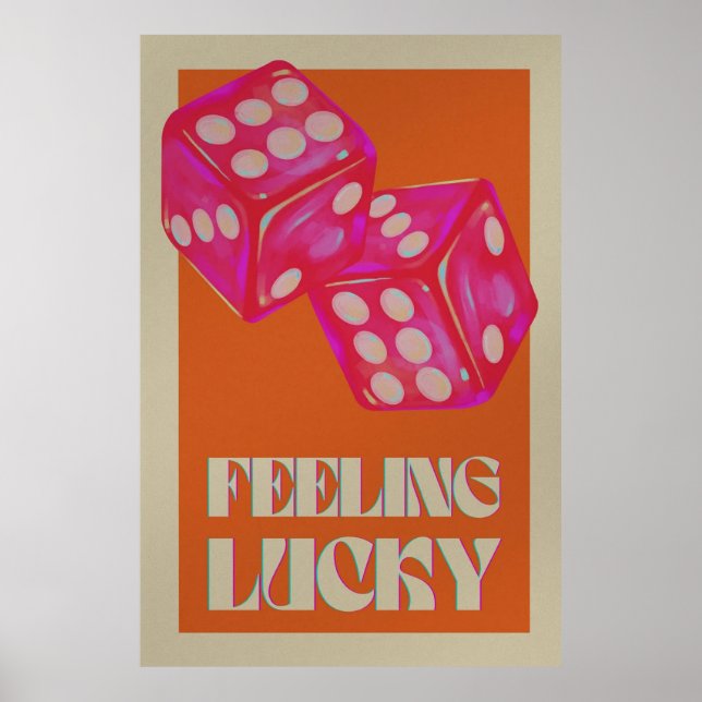 Gefühl Lucky Poster (Vorne)