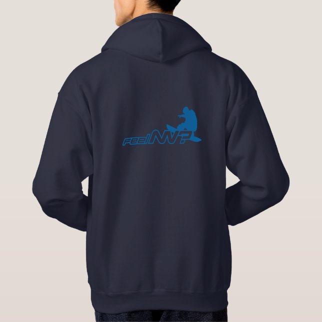 Gefühl Nanovolt? (TM) SnowboarderHoodie Hoodie (Rückseite)