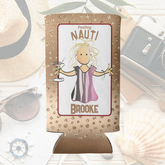 Gefühl Nauti Cruise Vacation Foam Drink für sie Selters Dosenkühler