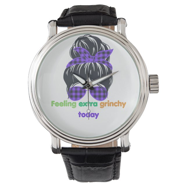Gefühl noch grinchig armbanduhr (Vorderseite)