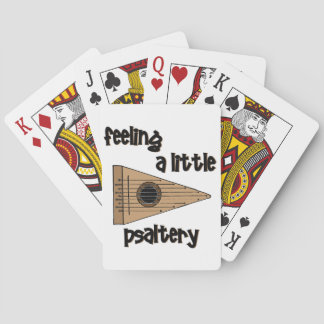 Gefühl Psaltery Spielkarten