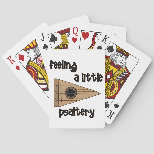 Gefühl Psaltery Spielkarten (Rückseite)