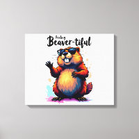 Gefühl Schön - Funny Beaver Grafik