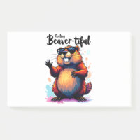 Gefühl Schön - Funny Beaver Grafik