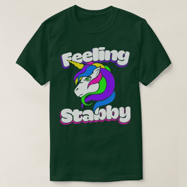 Gefühl Stabby T-Shirt (Design vorne)