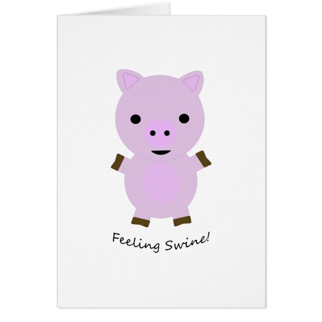 Gefühl Swine Pig (Vorne)