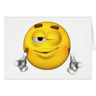 Gefühl-Typ - Wink-Karte