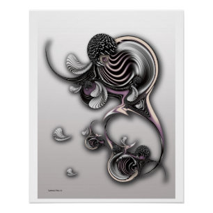 "Gefühl und Wahrnehmung", glänzendes Poster