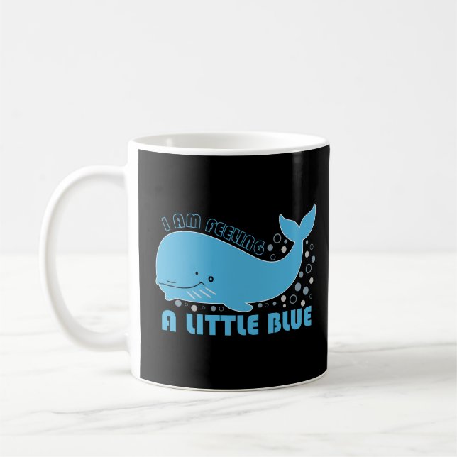 Gefühl Whale Blue Kaffeetasse (Links)