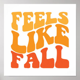 Gefühl wie Fall Poster