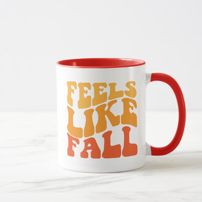 Gefühl wie Fall Tasse (Rechts)