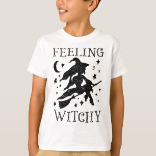 Gefühl Witchy Funny Halloween Witch Vibes Kinda N T-Shirt