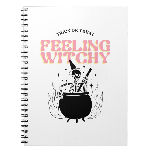 Gefühl Witchy Notizblock (Vorderseite)