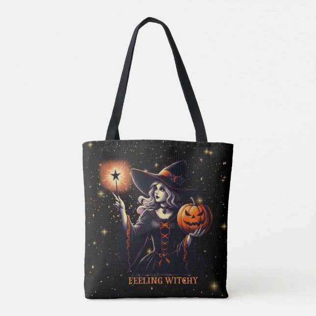 Gefühl Witchy - Pumpkin, Magic Wand, Sterne (Rückseite)