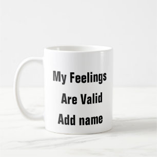 Gefühle der psychischen Gesundheit sind eine gülti Kaffeetasse