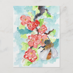 Gefühle für Blumenfrüchte Postkarte