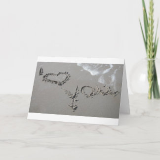 Gefühle im Sand Karte