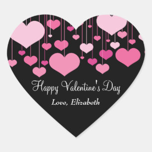 Gefühle-Valentinsgruß-Aufkleber Herz-Aufkleber