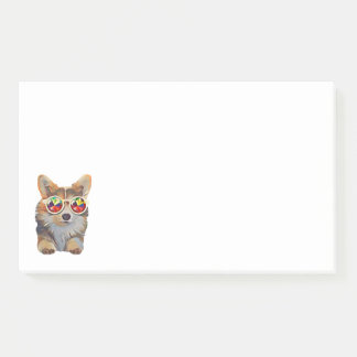GefühlGroovy Corgi Post-it Klebezettel