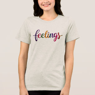 Gefühls_dgn.no.3- von Maaya_P, Women's Tri-Blend Shirt