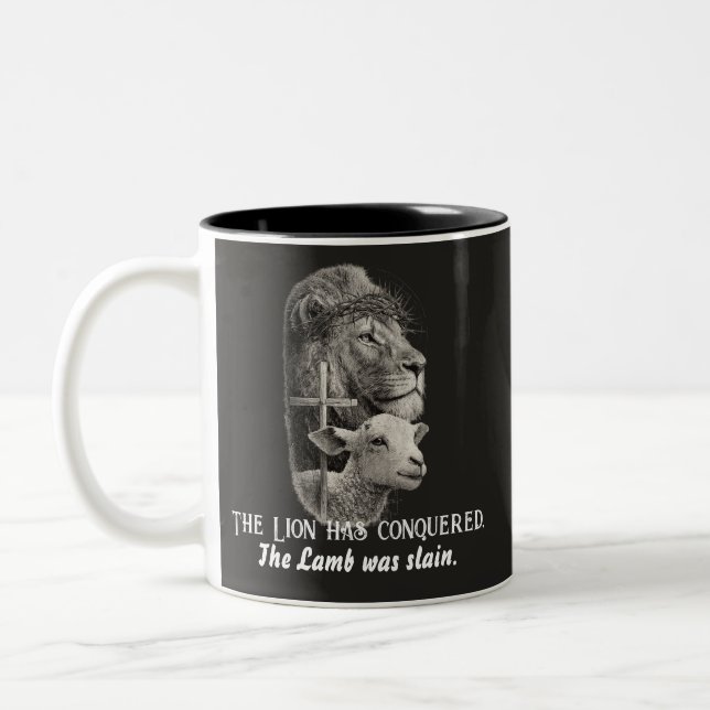 Geführt, dennoch Herr - Tasse (Links)