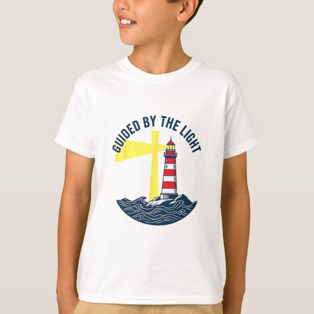 Geführt von der Light Cruise Squad  T-Shirt (Vorderseite)