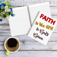 Geführt von Faith-Notebook