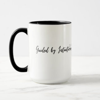 Geführt von Intuition Kaffee Tasse