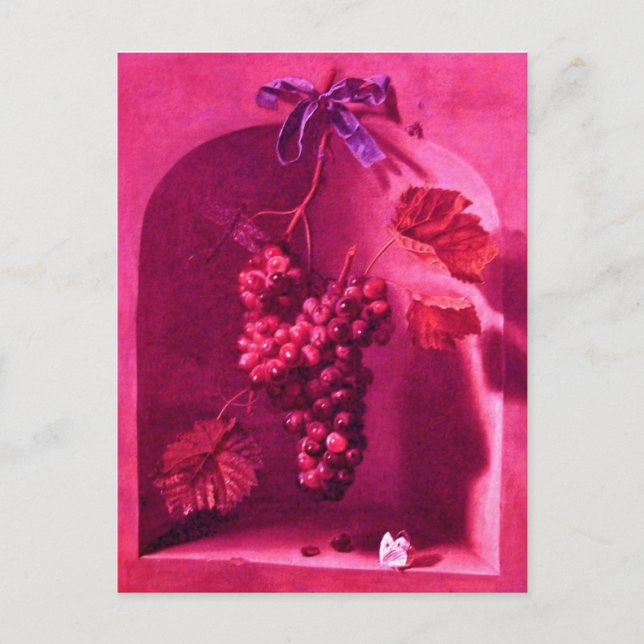 GEFÜHRTE GETRÄNKE Antik Weinbau, Rustikale Weinber Postkarte (Vorderseite)