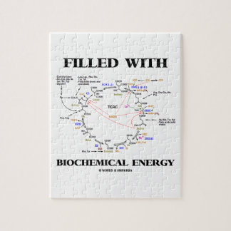 gefüllt mit biochemischer Energie (Krebs-Zyklus) Puzzle