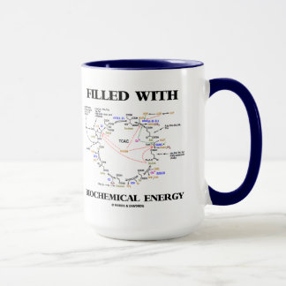 gefüllt mit biochemischer Energie (Krebs-Zyklus) Tasse