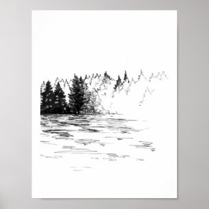 Gefunden: Der Nebel der Natur Poster