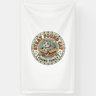 Gefundene Familie Streunende Katze Gefundene Famil Banner