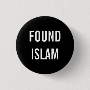 GEFUNDENER ISLAM-Knopf Button