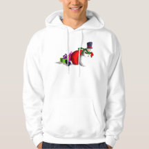 Gefüttert Frosty Men's Basic Hooded Sweatshirt