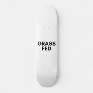 gefüttert Gras Skateboard