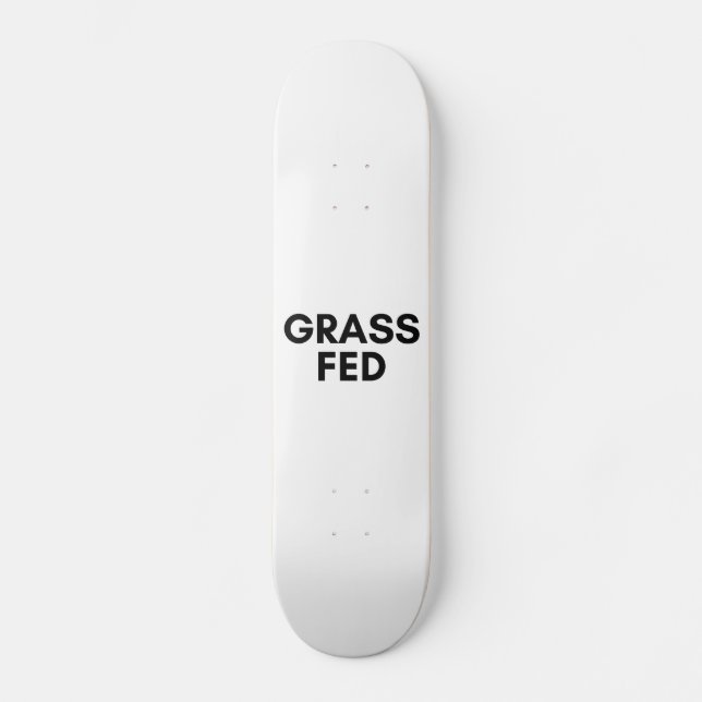 gefüttert Gras Skateboard (Vorderseite)