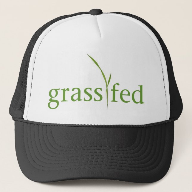 Gefüttert Gras Truckerkappe (Vorderseite)