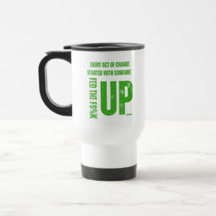 Gefüttert und aufgefüllt - Tasse
