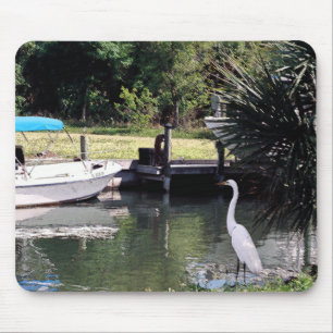 gegangen angeln! mousepad