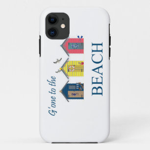 Gegangen zur Strand-Hüttenseemöweabdeckung Case-Mate iPhone Hülle