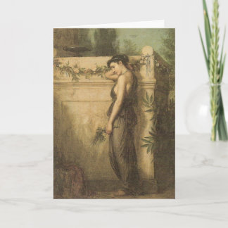 Gegangene, aber nicht vergessene Gruß-Karte Karte