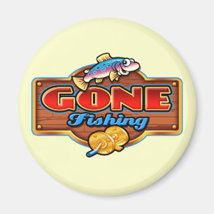 GEGANGENE FISCHEREI MAGNET