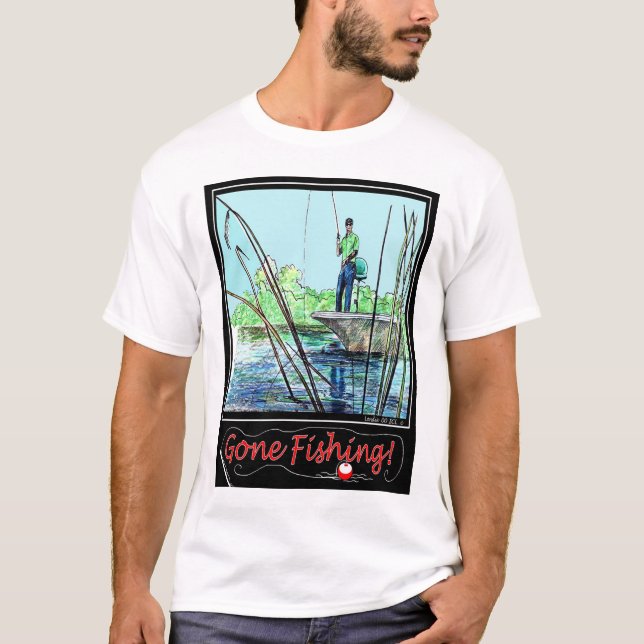 Gegangene Fischerei! T-Shirt (Vorderseite)