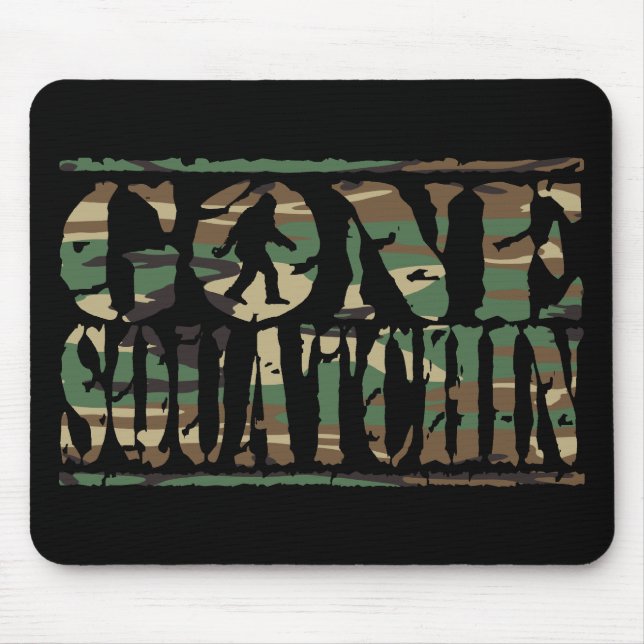 GEGANGENE SQUATCHIN CAMOUFLAGE MOUSEPAD (Vorne)