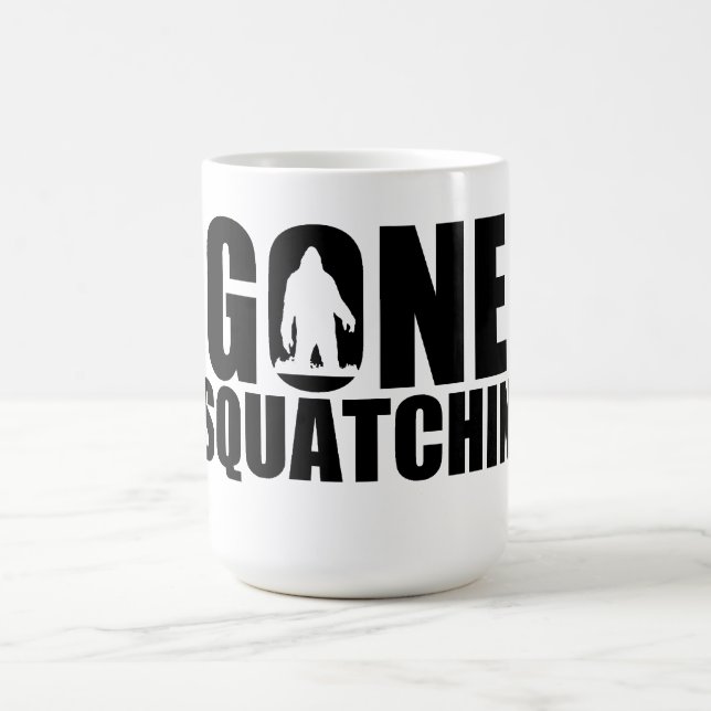 Gegangene Squatchin Kaffee-Tasse Kaffeetasse (Mittel)