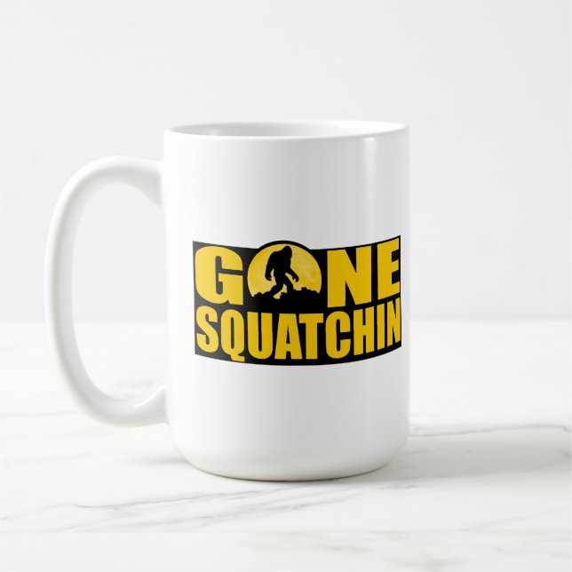 GEGANGENE SQUATCHIN *Special* BARKE AN DER Tasse (Links)