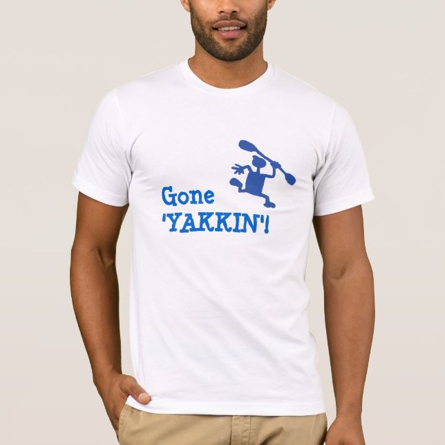 Gegangener Kayakking Kajak-T - Shirt (Vorderseite)